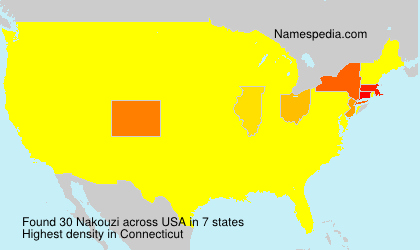 Surname Nakouzi in USA Surname Nakouzi in USA