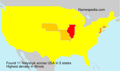 Surname Nalysnyk in USA Surname Nalysnyk in USA