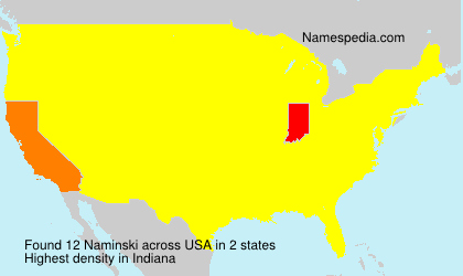 Surname Naminski in USA Surname Naminski in USA