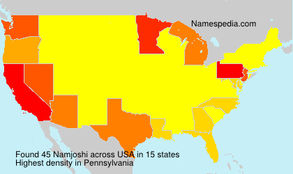 Surname Namjoshi in USA Surname Namjoshi in USA