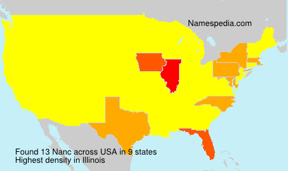 Surname Nanc in USA Surname Nanc in USA