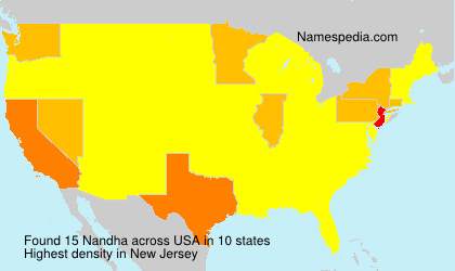 Surname Nandha in USA Surname Nandha in USA