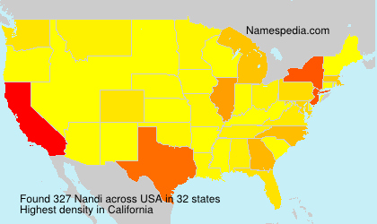 Surname Nandi in USA Surname Nandi in USA