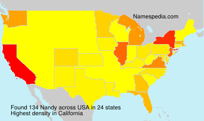 Surname Nandy in USA Surname Nandy in USA