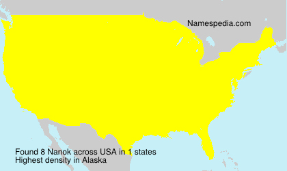 Surname Nanok in USA Surname Nanok in USA