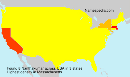 Surname Nanthakumar in USA Surname Nanthakumar in USA