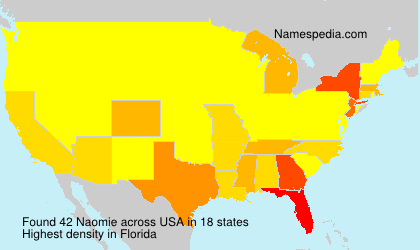 Surname Naomie in USA Surname Naomie in USA