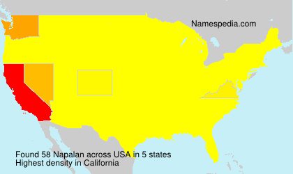 Surname Napalan in USA Surname Napalan in USA