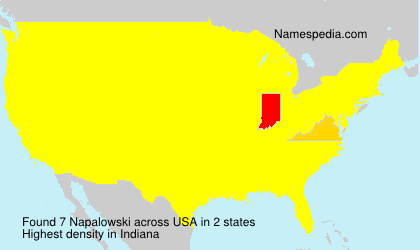 Surname Napalowski in USA Surname Napalowski in USA