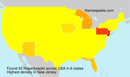 Surname Naperkowski in USA Surname Naperkowski in USA