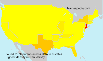 Surname Napurano in USA Surname Napurano in USA
