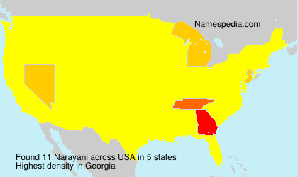 Surname Narayani in USA Surname Narayani in USA