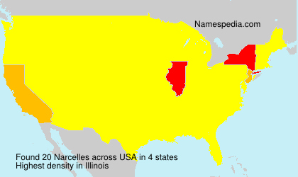 Surname Narcelles in USA