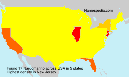 Surname Nardomarino in USA Surname Nardomarino in USA