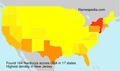 Surname Nardozza in USA Surname Nardozza in USA
