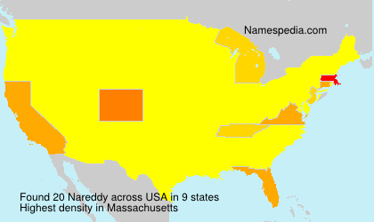 Surname Nareddy in USA Surname Nareddy in USA