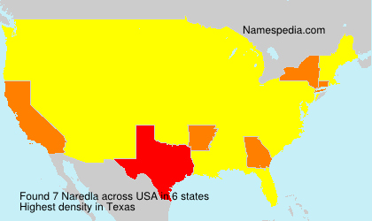 Surname Naredla in USA Surname Naredla in USA