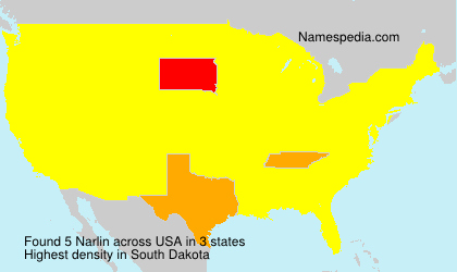 Surname Narlin in USA Surname Narlin in USA