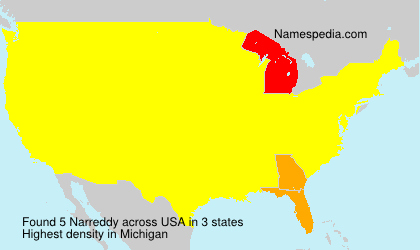 Surname Narreddy in USA Surname Narreddy in USA