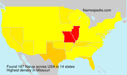 Surname Narup in USA Surname Narup in USA