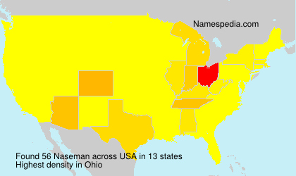 Surname Naseman in USA Surname Naseman in USA