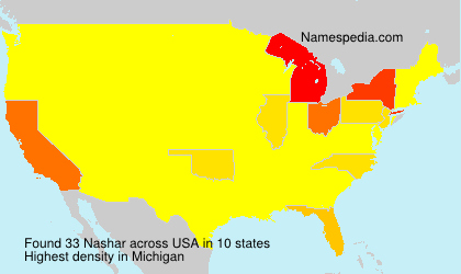 Surname Nashar in USA