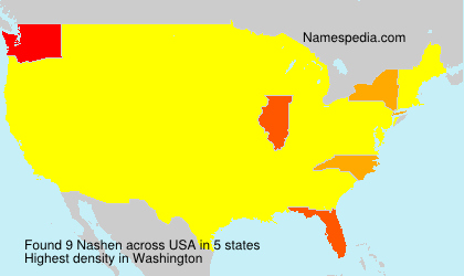 Surname Nashen in USA Surname Nashen in USA
