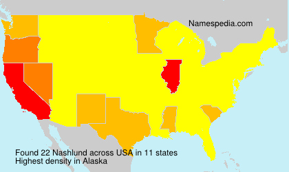 Surname Nashlund in USA Surname Nashlund in USA