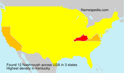 Surname Nashnoush in USA Surname Nashnoush in USA