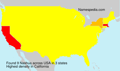 Surname Nashua in USA Surname Nashua in USA