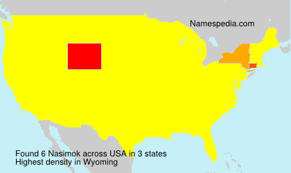 Surname Nasimok in USA Surname Nasimok in USA