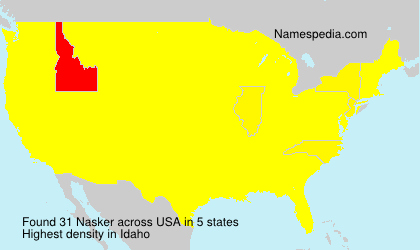 Surname Nasker in USA Surname Nasker in USA