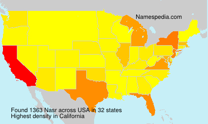 Surname Nasr in USA Surname Nasr in USA