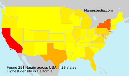 Surname Nasrin in USA Surname Nasrin in USA