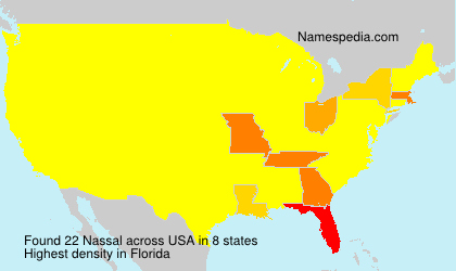 Surname Nassal in USA Surname Nassal in USA