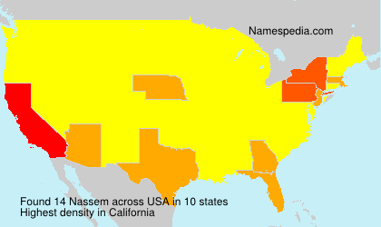 Surname Nassem in USA Surname Nassem in USA