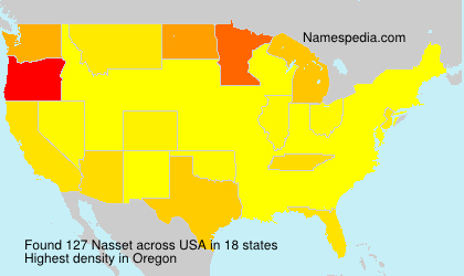 Surname Nasset in USA Surname Nasset in USA