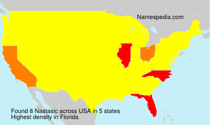 Surname Nastasic in USA Surname Nastasic in USA