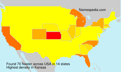 Surname Naster in USA Surname Naster in USA