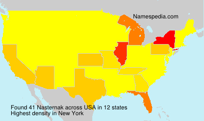 Surname Nasternak in USA