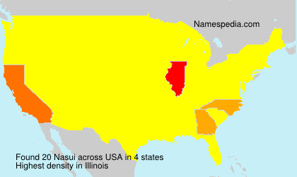 Surname Nasui in USA Surname Nasui in USA
