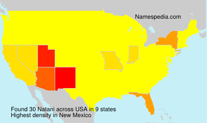 Surname Natani in USA Surname Natani in USA