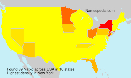 Surname Natko in USA Surname Natko in USA
