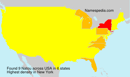 Surname Natou in USA Surname Natou in USA