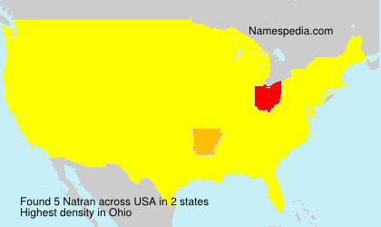 Surname Natran in USA Surname Natran in USA