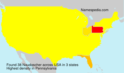 Surname Naudascher in USA Surname Naudascher in USA