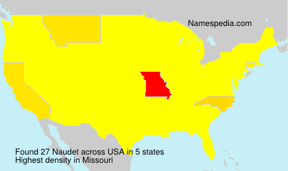Surname Naudet in USA Surname Naudet in USA