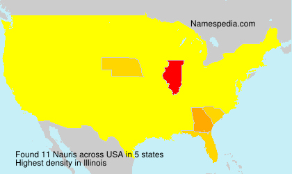 Surname Nauris in USA Surname Nauris in USA