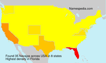 Surname Navajas in USA Surname Navajas in USA