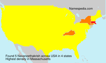 Surname Navaneethakrish in USA Surname Navaneethakrish in USA